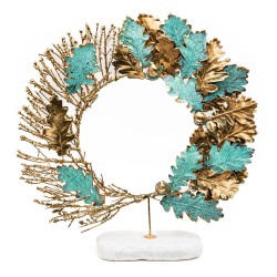 Στεφανι επιμεταλλωμενο θυμαρι και δρυς