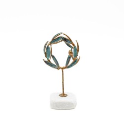 Στεφανι επιμεταλλωμενο ελια