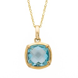 Μενταγιον χρυσο τοπαζι